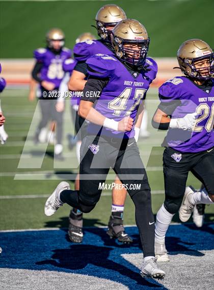 Thumbnail 3 in Lutheran vs. Holy Family (CHSAA 3A Final) photogallery.