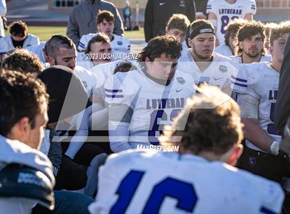 Thumbnail 2 in Lutheran vs. Holy Family (CHSAA 3A Final) photogallery.