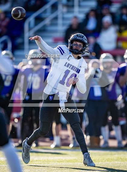 Thumbnail 1 in Lutheran vs. Holy Family (CHSAA 3A Final) photogallery.