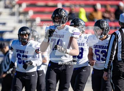 Thumbnail 2 in Lutheran vs. Holy Family (CHSAA 3A Final) photogallery.
