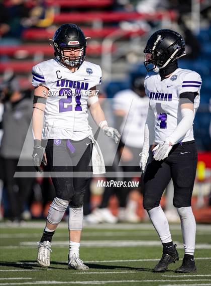Thumbnail 2 in Lutheran vs. Holy Family (CHSAA 3A Final) photogallery.