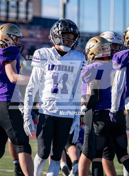 Thumbnail 1 in Lutheran vs. Holy Family (CHSAA 3A Final) photogallery.