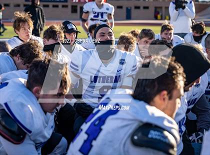 Thumbnail 3 in Lutheran vs. Holy Family (CHSAA 3A Final) photogallery.