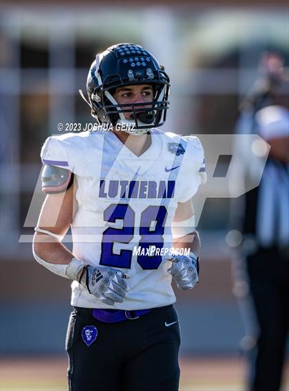 Thumbnail 2 in Lutheran vs. Holy Family (CHSAA 3A Final) photogallery.