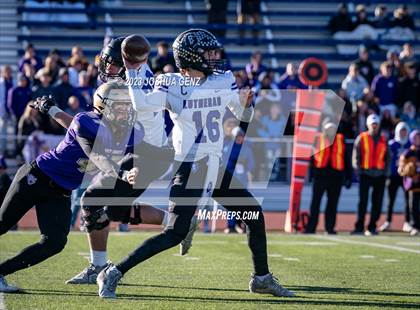 Thumbnail 1 in Lutheran vs. Holy Family (CHSAA 3A Final) photogallery.