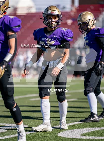 Thumbnail 3 in Lutheran vs. Holy Family (CHSAA 3A Final) photogallery.