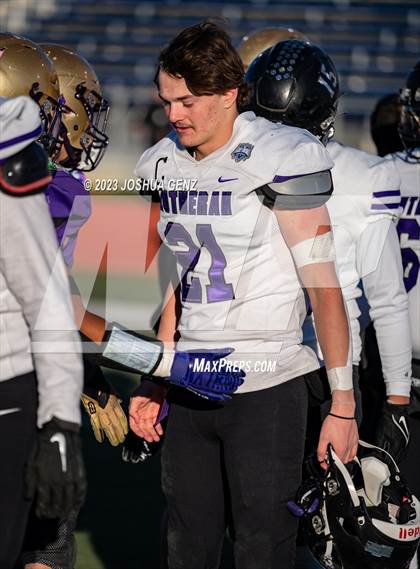 Thumbnail 2 in Lutheran vs. Holy Family (CHSAA 3A Final) photogallery.