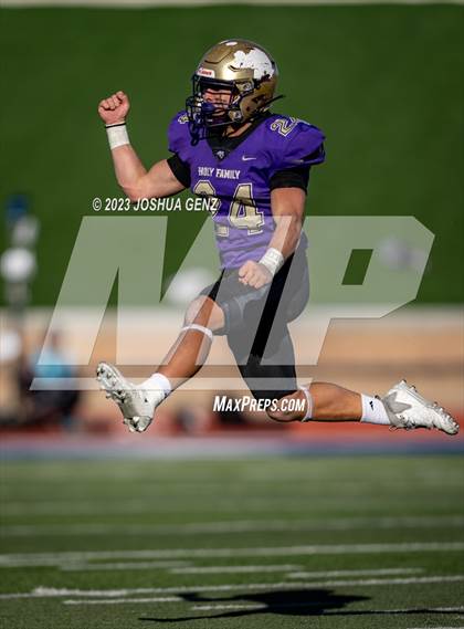 Thumbnail 2 in Lutheran vs. Holy Family (CHSAA 3A Final) photogallery.