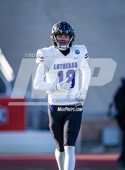 Thumbnail 3 in Lutheran vs. Holy Family (CHSAA 3A Final) photogallery.