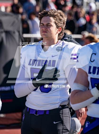 Thumbnail 3 in Lutheran vs. Holy Family (CHSAA 3A Final) photogallery.