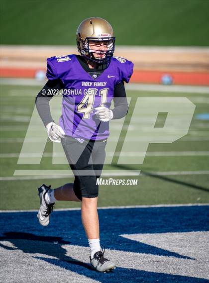 Thumbnail 2 in Lutheran vs. Holy Family (CHSAA 3A Final) photogallery.