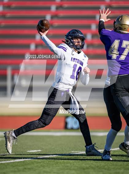Thumbnail 1 in Lutheran vs. Holy Family (CHSAA 3A Final) photogallery.
