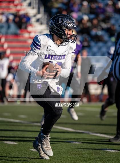 Thumbnail 1 in Lutheran vs. Holy Family (CHSAA 3A Final) photogallery.