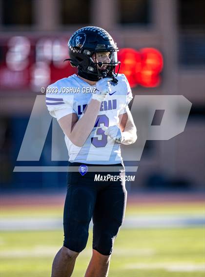 Thumbnail 3 in Lutheran vs. Holy Family (CHSAA 3A Final) photogallery.