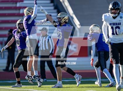 Thumbnail 2 in Lutheran vs. Holy Family (CHSAA 3A Final) photogallery.