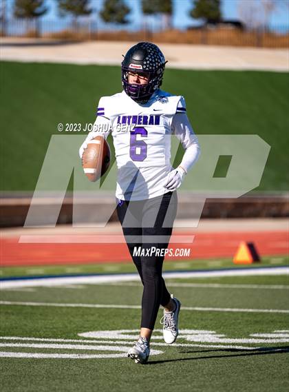 Thumbnail 2 in Lutheran vs. Holy Family (CHSAA 3A Final) photogallery.