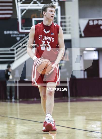 Thumbnail 3 in Springfield Central vs. St. John's (Spalding Hoophall Classic) photogallery.