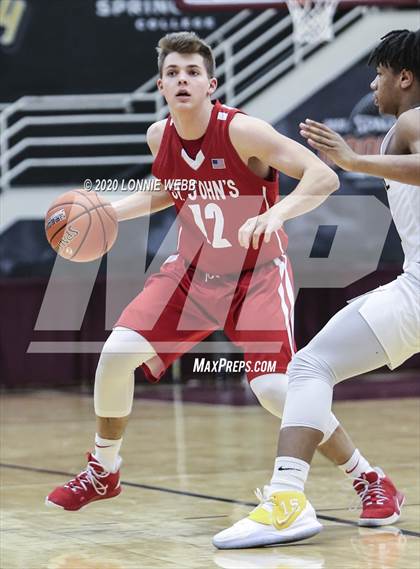 Thumbnail 1 in Springfield Central vs. St. John's (Spalding Hoophall Classic) photogallery.