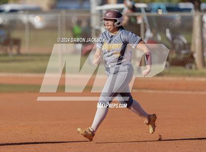 Thumbnail 1 in Pahrump Valley @ Virgin Valley (2024 NIAA 3A Southern Region Softball Playoffs) photogallery.