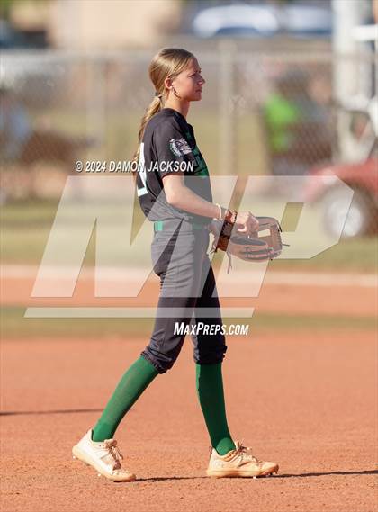 Thumbnail 1 in Pahrump Valley @ Virgin Valley (2024 NIAA 3A Southern Region Softball Playoffs) photogallery.