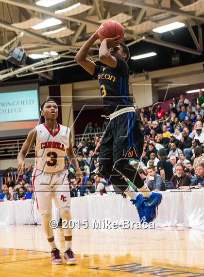 Thumbnail 3 in Archbishop Carroll vs. Simeon (Spalding HoopHall Classic) photogallery.