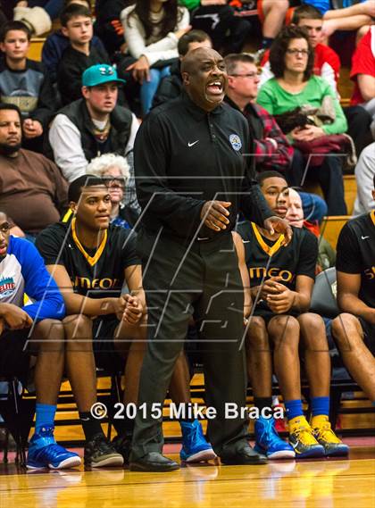 Thumbnail 3 in Archbishop Carroll vs. Simeon (Spalding HoopHall Classic) photogallery.