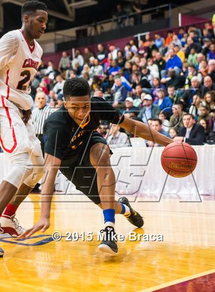 Thumbnail 1 in Archbishop Carroll vs. Simeon (Spalding HoopHall Classic) photogallery.