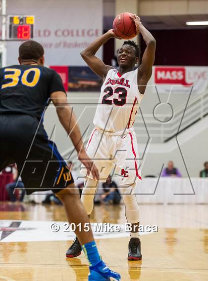 Thumbnail 1 in Archbishop Carroll vs. Simeon (Spalding HoopHall Classic) photogallery.