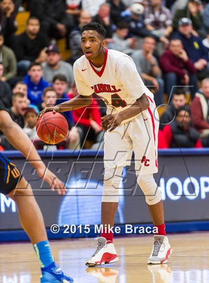 Thumbnail 2 in Archbishop Carroll vs. Simeon (Spalding HoopHall Classic) photogallery.