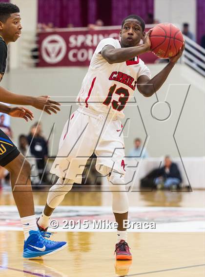 Thumbnail 3 in Archbishop Carroll vs. Simeon (Spalding HoopHall Classic) photogallery.