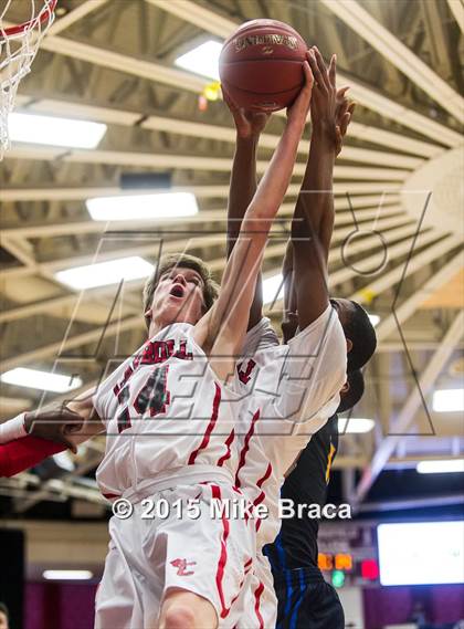 Thumbnail 3 in Archbishop Carroll vs. Simeon (Spalding HoopHall Classic) photogallery.