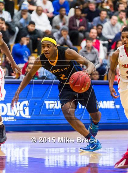 Thumbnail 1 in Archbishop Carroll vs. Simeon (Spalding HoopHall Classic) photogallery.