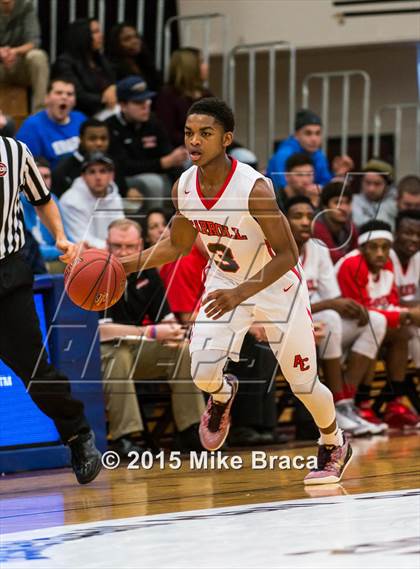 Thumbnail 1 in Archbishop Carroll vs. Simeon (Spalding HoopHall Classic) photogallery.