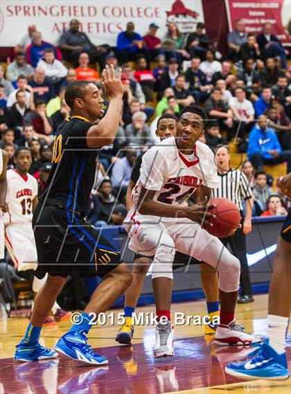 Thumbnail 2 in Archbishop Carroll vs. Simeon (Spalding HoopHall Classic) photogallery.