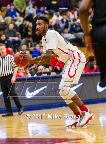 Thumbnail 3 in Archbishop Carroll vs. Simeon (Spalding HoopHall Classic) photogallery.