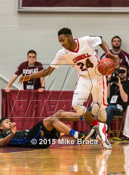 Thumbnail 3 in Archbishop Carroll vs. Simeon (Spalding HoopHall Classic) photogallery.