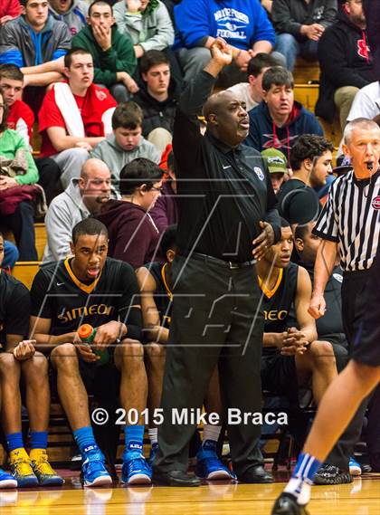 Thumbnail 1 in Archbishop Carroll vs. Simeon (Spalding HoopHall Classic) photogallery.