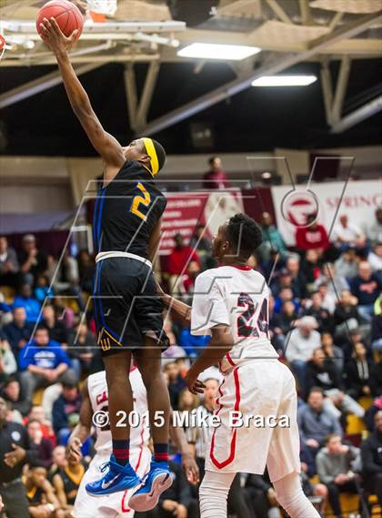 Thumbnail 3 in Archbishop Carroll vs. Simeon (Spalding HoopHall Classic) photogallery.