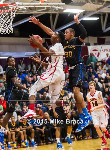 Thumbnail 3 in Archbishop Carroll vs. Simeon (Spalding HoopHall Classic) photogallery.