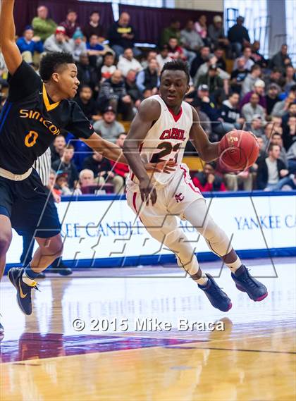 Thumbnail 1 in Archbishop Carroll vs. Simeon (Spalding HoopHall Classic) photogallery.