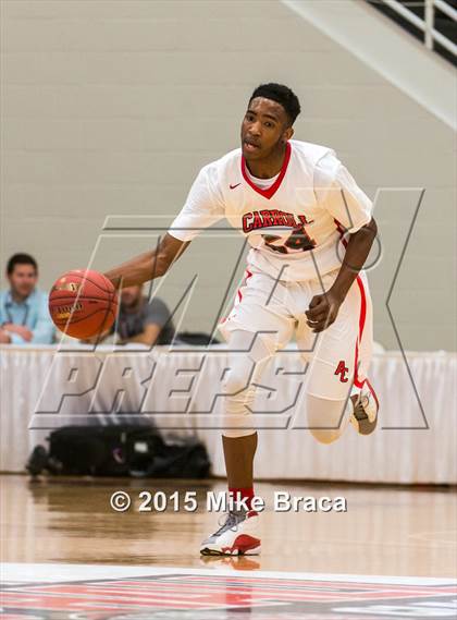 Thumbnail 3 in Archbishop Carroll vs. Simeon (Spalding HoopHall Classic) photogallery.