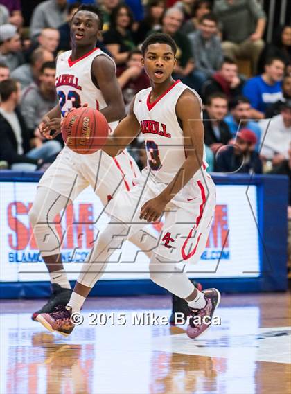 Thumbnail 3 in Archbishop Carroll vs. Simeon (Spalding HoopHall Classic) photogallery.