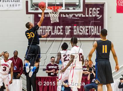 Thumbnail 3 in Archbishop Carroll vs. Simeon (Spalding HoopHall Classic) photogallery.