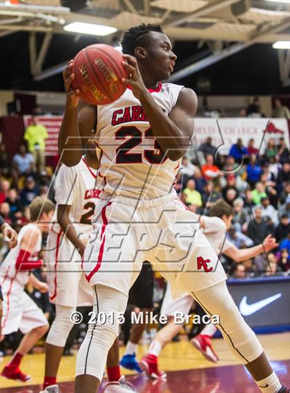 Thumbnail 3 in Archbishop Carroll vs. Simeon (Spalding HoopHall Classic) photogallery.