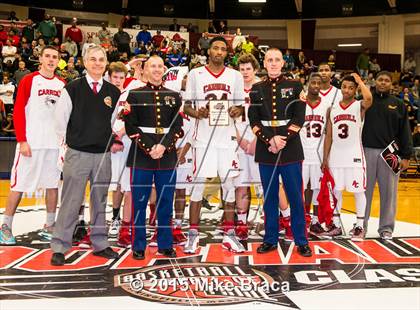 Thumbnail 1 in Archbishop Carroll vs. Simeon (Spalding HoopHall Classic) photogallery.