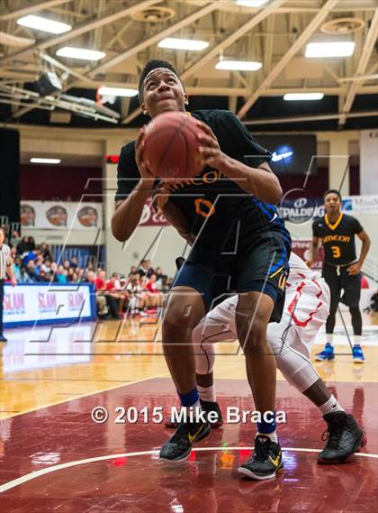Thumbnail 2 in Archbishop Carroll vs. Simeon (Spalding HoopHall Classic) photogallery.