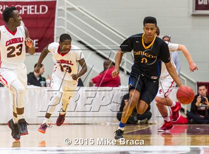 Thumbnail 3 in Archbishop Carroll vs. Simeon (Spalding HoopHall Classic) photogallery.