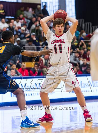 Thumbnail 2 in Archbishop Carroll vs. Simeon (Spalding HoopHall Classic) photogallery.