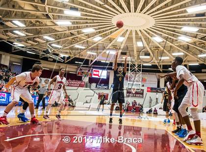 Thumbnail 1 in Archbishop Carroll vs. Simeon (Spalding HoopHall Classic) photogallery.