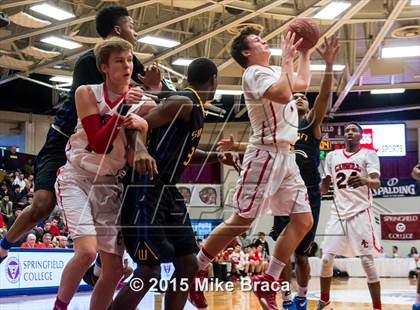 Thumbnail 3 in Archbishop Carroll vs. Simeon (Spalding HoopHall Classic) photogallery.